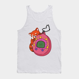 sweet red panda chibi Tank Top